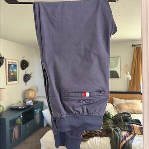 Rhoback Navy Blue Delta Joggers